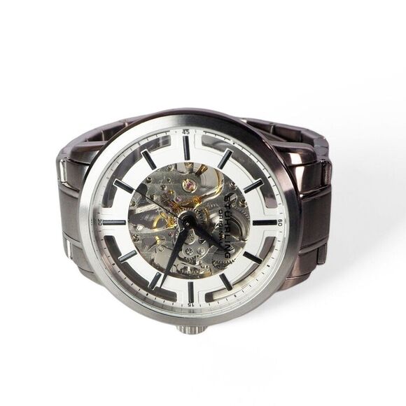 Stuhrling Original Winchester Pro Skeleton Dial Classic Mechanical Watch 394.331 - Picture 7 of 12
